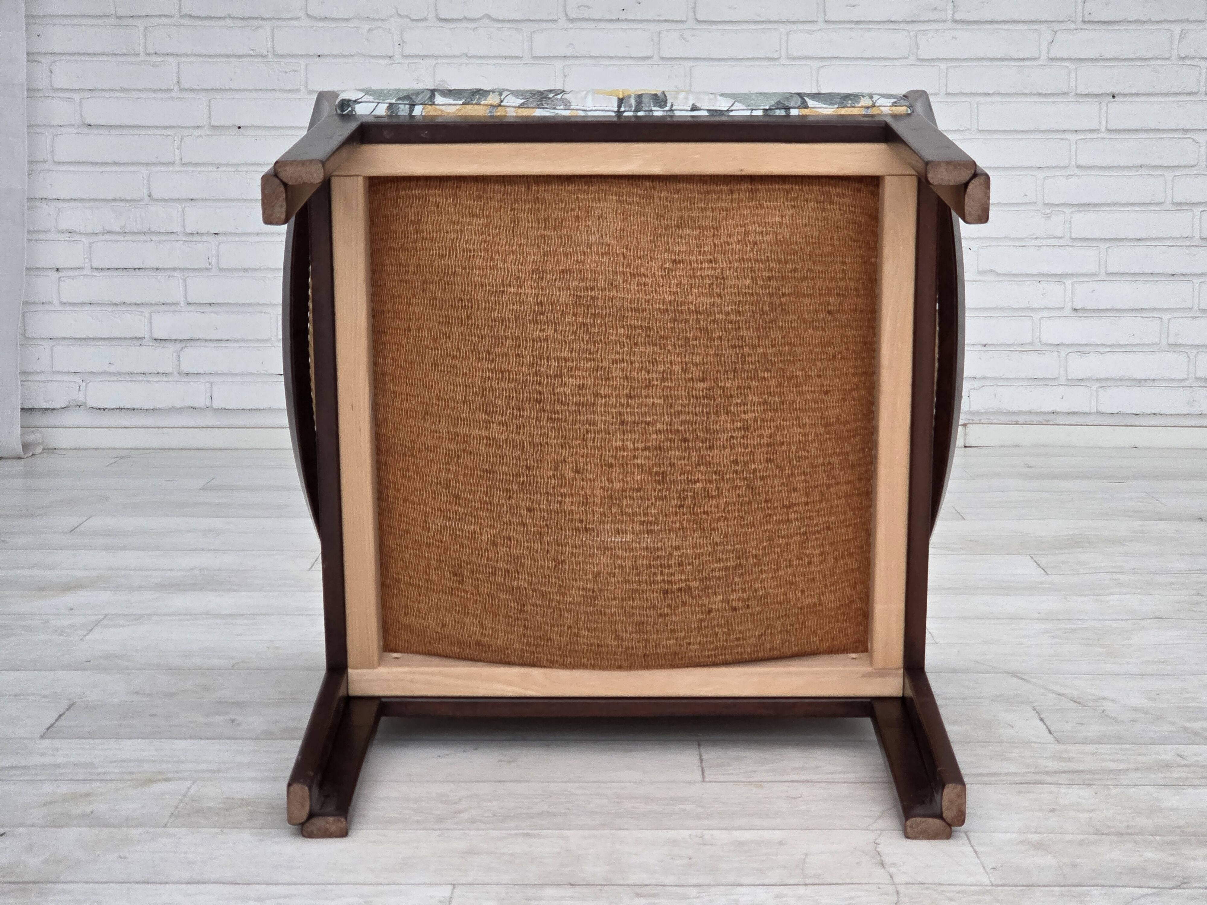 1970s, Danish design by Illum Wikkelsø, armchair model "Plexus", teak wood,