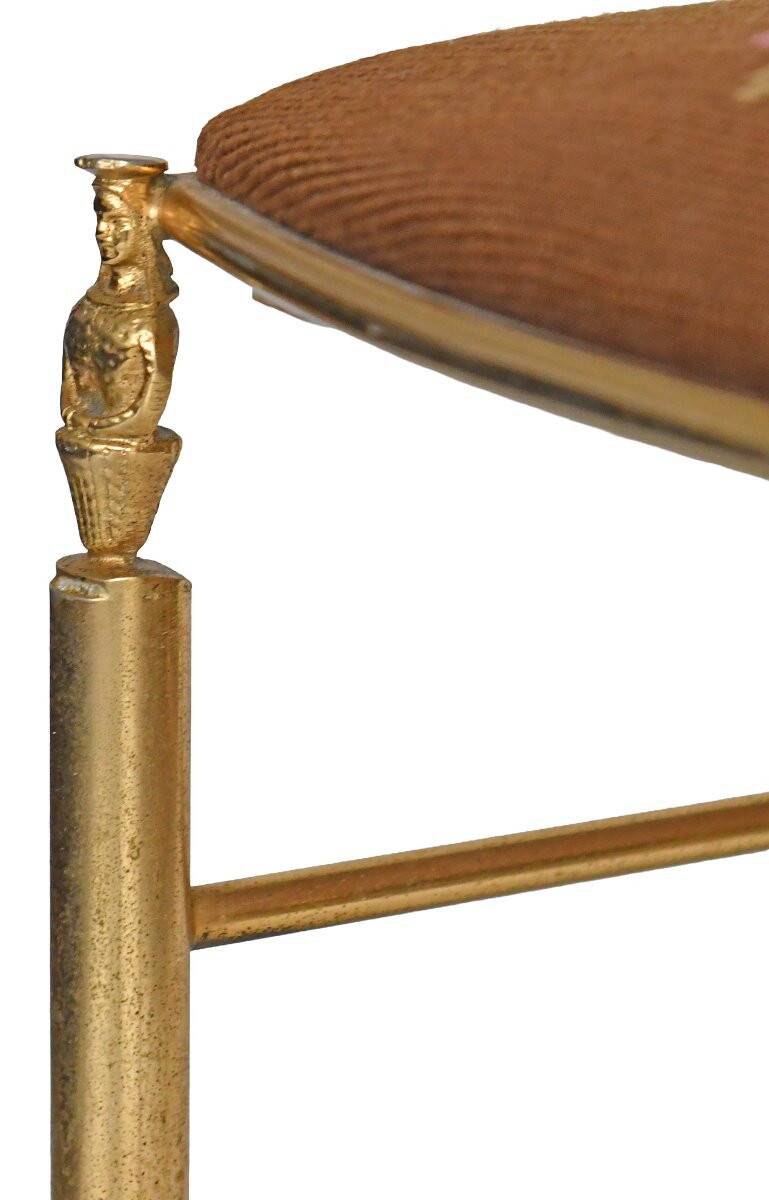 Pair of Chiavari chairs with high backrest