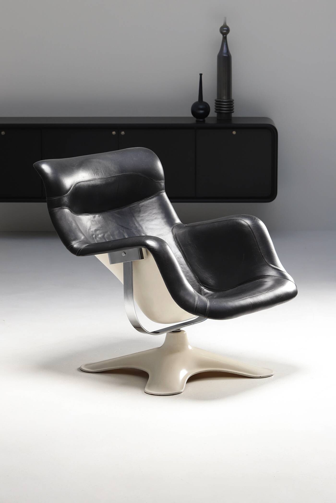 Yrjö Kukkapuro 'Karuselli' Lounge Chair By Avarte Finland, 1960S