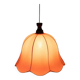 Suspension tulipe scandinave vintage rose