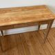 Table de ferme ou bureau vintage