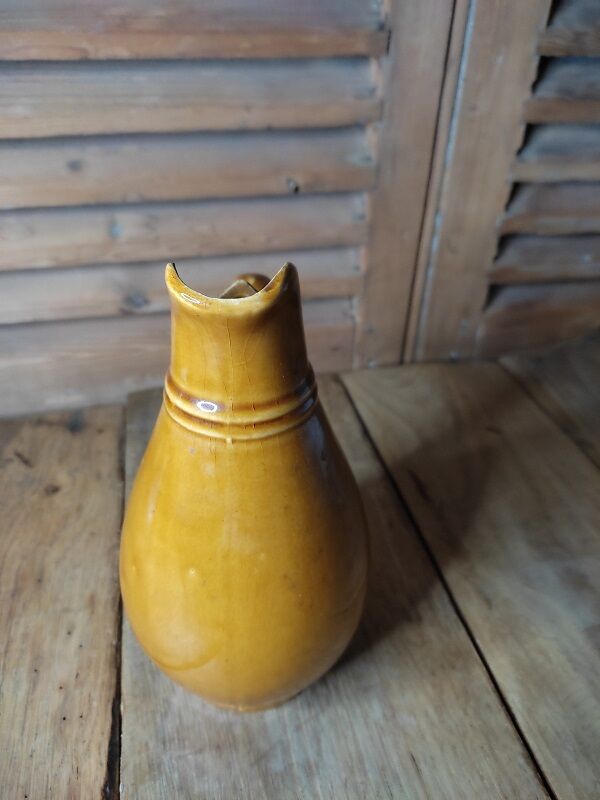 Pitcher Carafe in Sandstone varnished Dp1021F76 old vintage