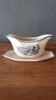 Boch La Louvière earthenware gravy boat