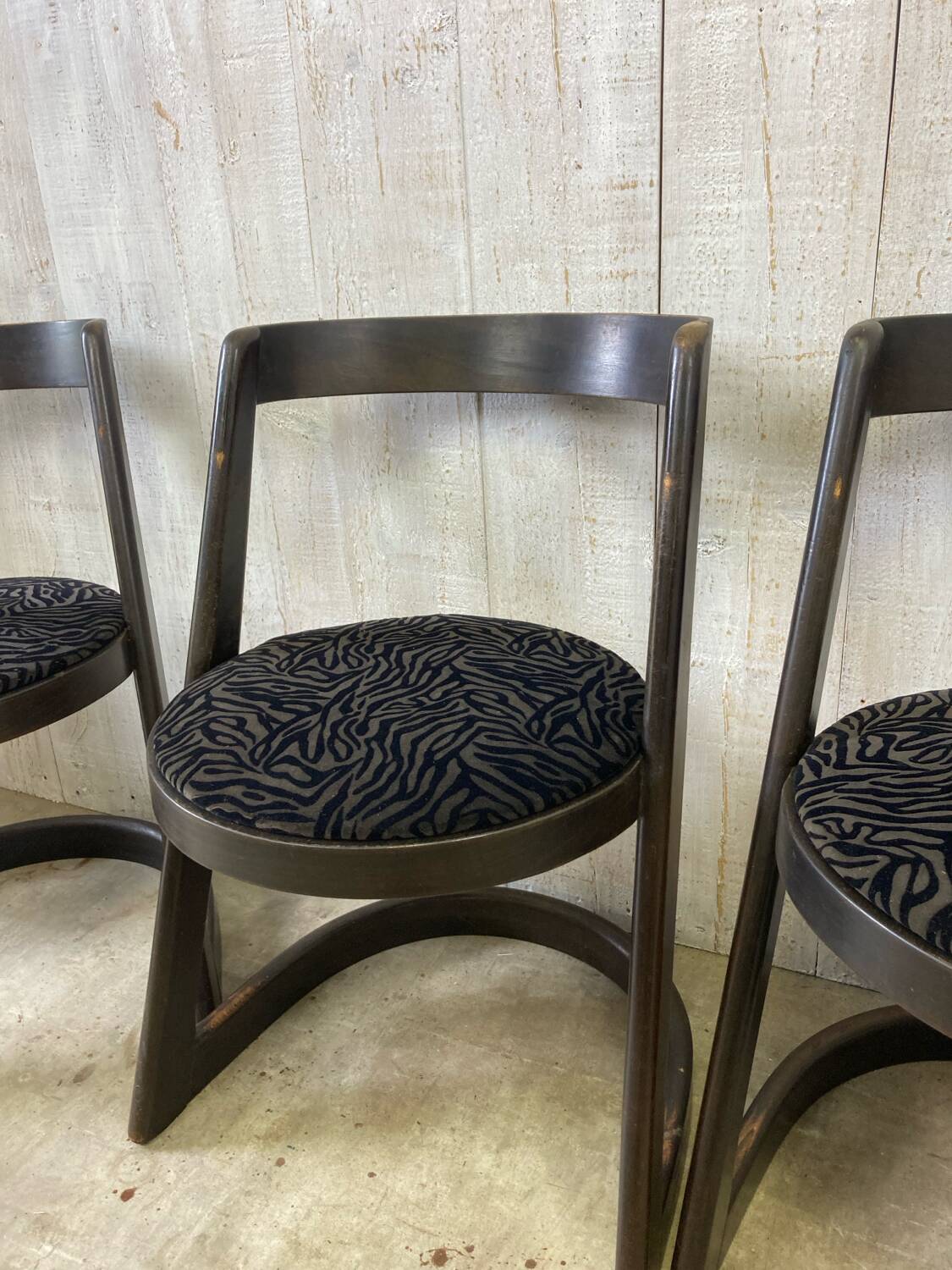Set of 4 Halfa Baumann chairs
