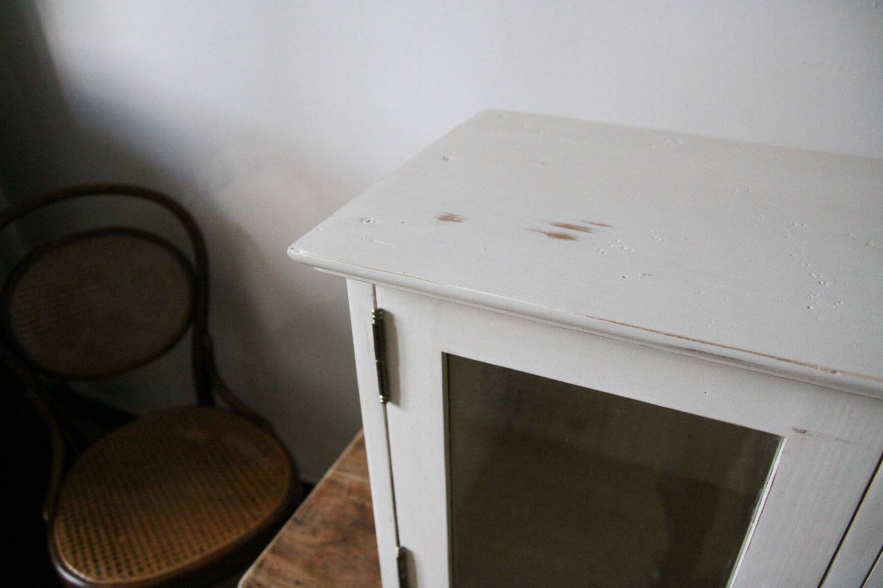 Small patinated window