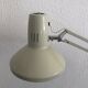 Vintage white Ledu architect lamp 1970