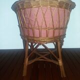 Fauteuil enfant rotin et osier