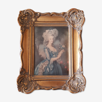 Reproduction portrait Marie Antoinette