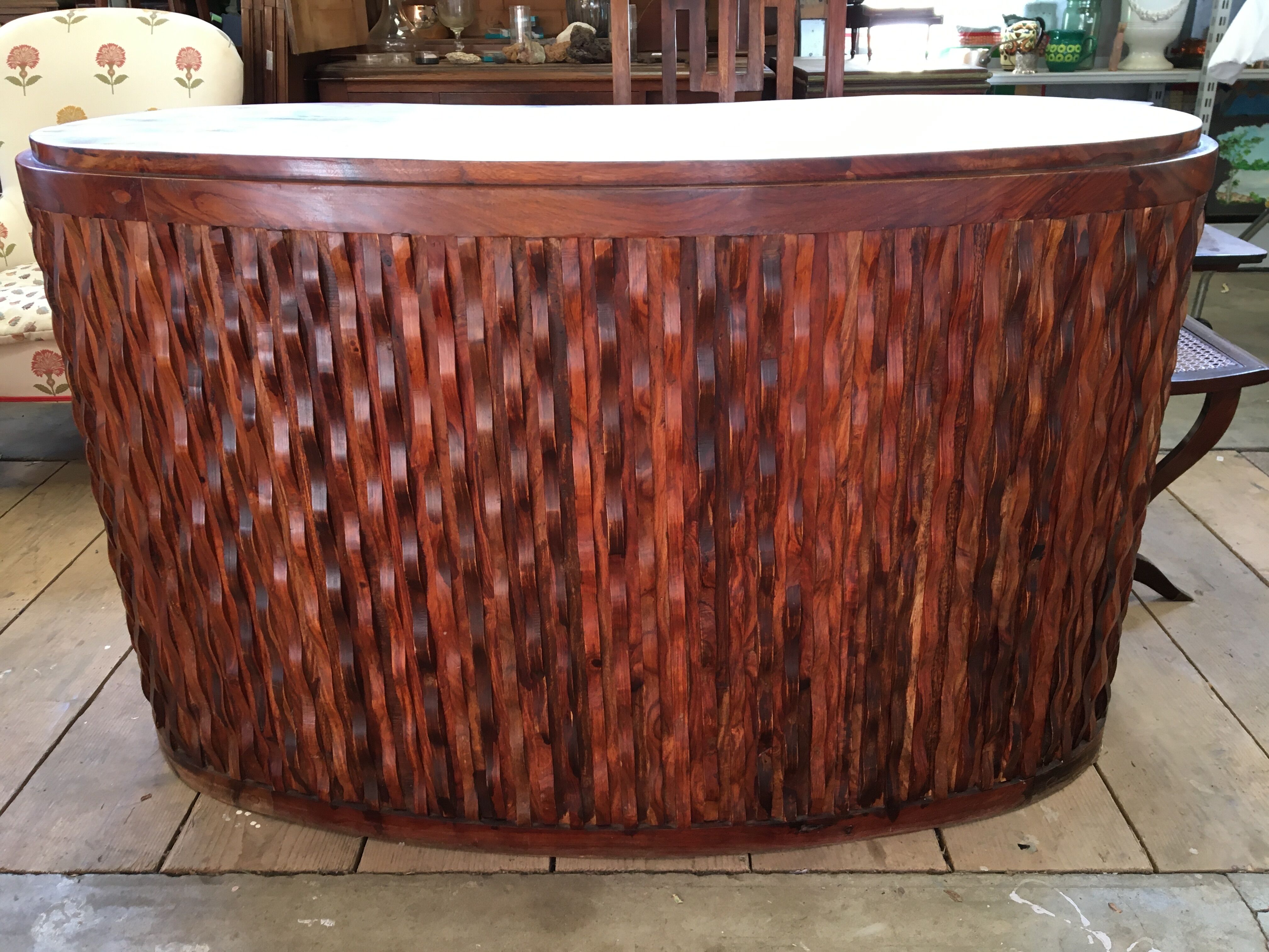 Kidney desk and his chair