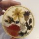 Lot 6 under glass botanical inclusion in resin genuine vintage flowers