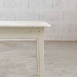Table Basse Blanche en bois