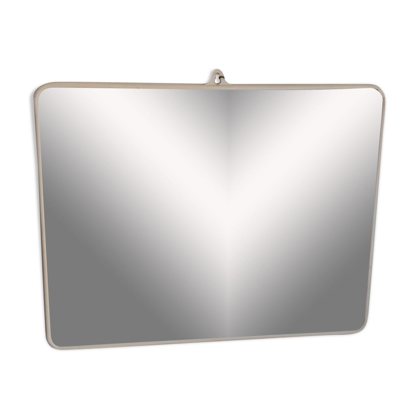 Vintage barber mirror 39 x 30 cm