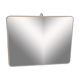 Vintage barber mirror 39 x 30 cm