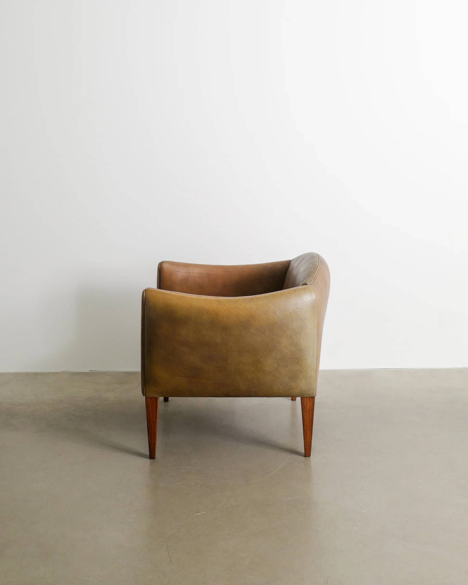 Danish Mid Century "V12" Armchair by Illum Wikkelsø, 1960s