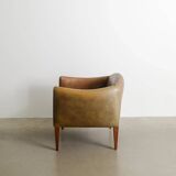 Danish Mid Century "V12" Armchair by Illum Wikkelsø, 1960s