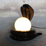 Vintage cobra snake lamp