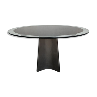 Round table by Luigi Saccardo for Maison Jansen 1970