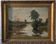 Countryside landscape Oil on canvas of the French school 20th century