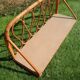 1960s rattan wall shelf