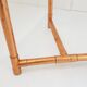 Coffee table brass & glass 1950
