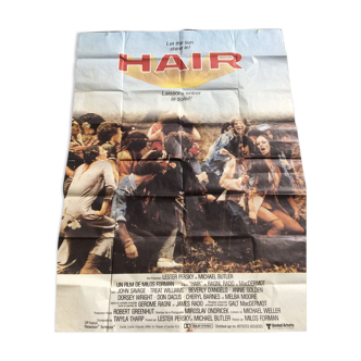 Affiche cinéma "Hair"