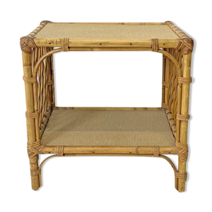 Table d'appoint en rotin