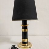 Art Deco brass lamp