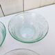 Vintage Biot glassware blown glass ramekins