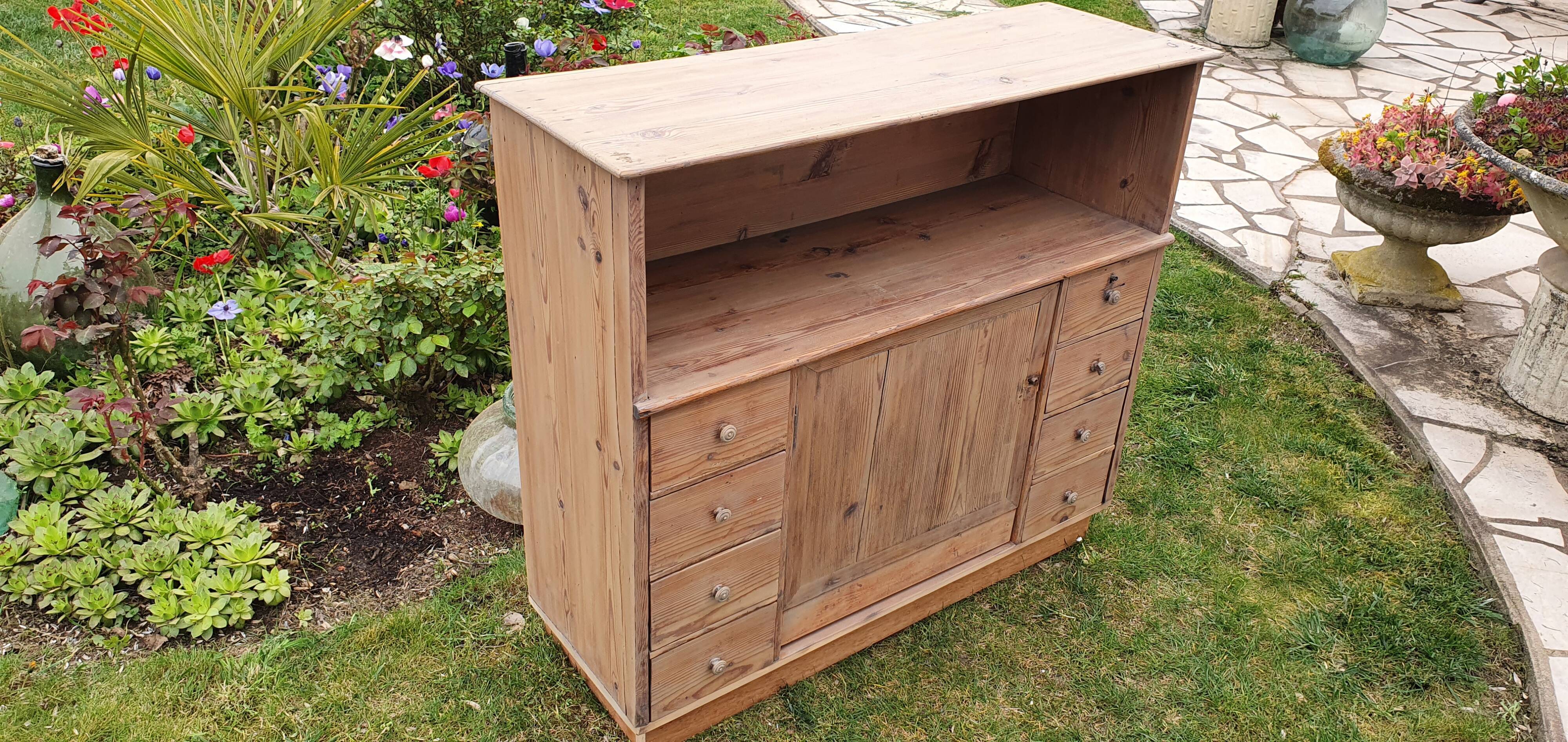 Small pharmacy or school furniture with drawers. 1920.