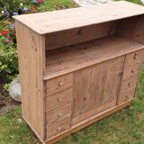 Small pharmacy or school furniture with drawers. 1920.