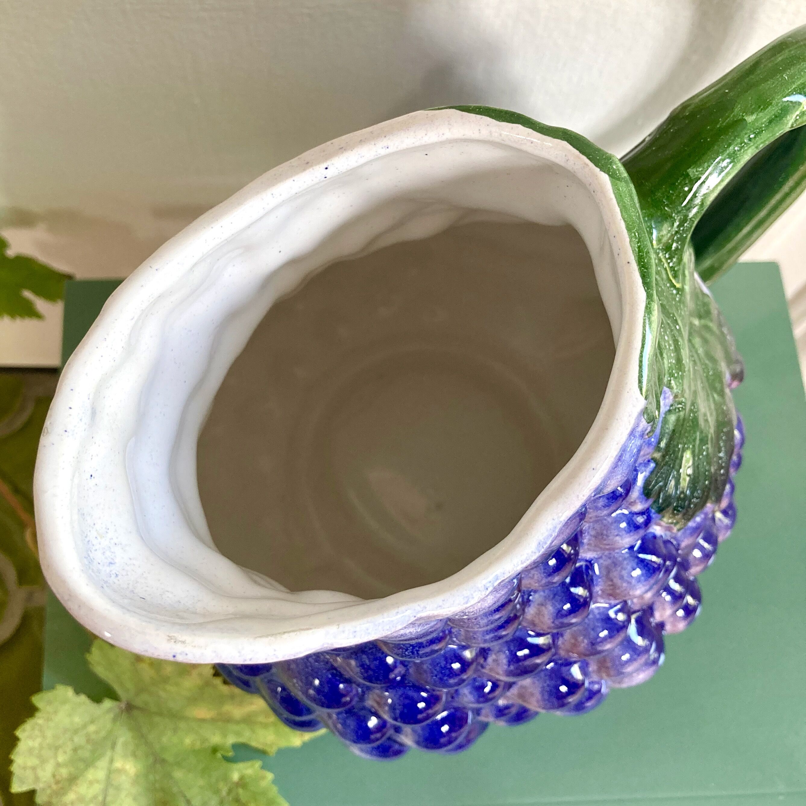 Pitcher grape slurry