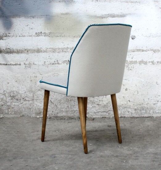 Chair vintage grey chicken foot