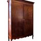 Small 18th century mahogany port cabinet