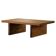 Mid-century Swedish coffee table in solid pine, attributed to Sven Larsson, 1960s.