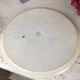 Round dish floral decoration made in france porcelain Limoges