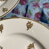 Six Limoges porcelain dessert plates