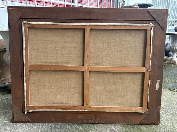 Jeune femme nue endormie - huile sur toile orientaliste Fernand Majorel ( 1898-1965)