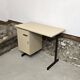 Beige Formica desk 1970