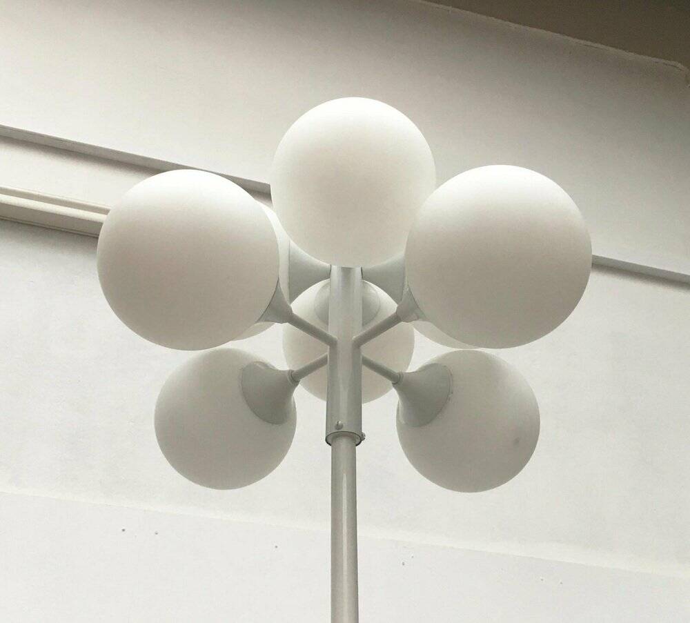 German space age Mid-Century floor lamp by Kaiser Leuchten, 1960s