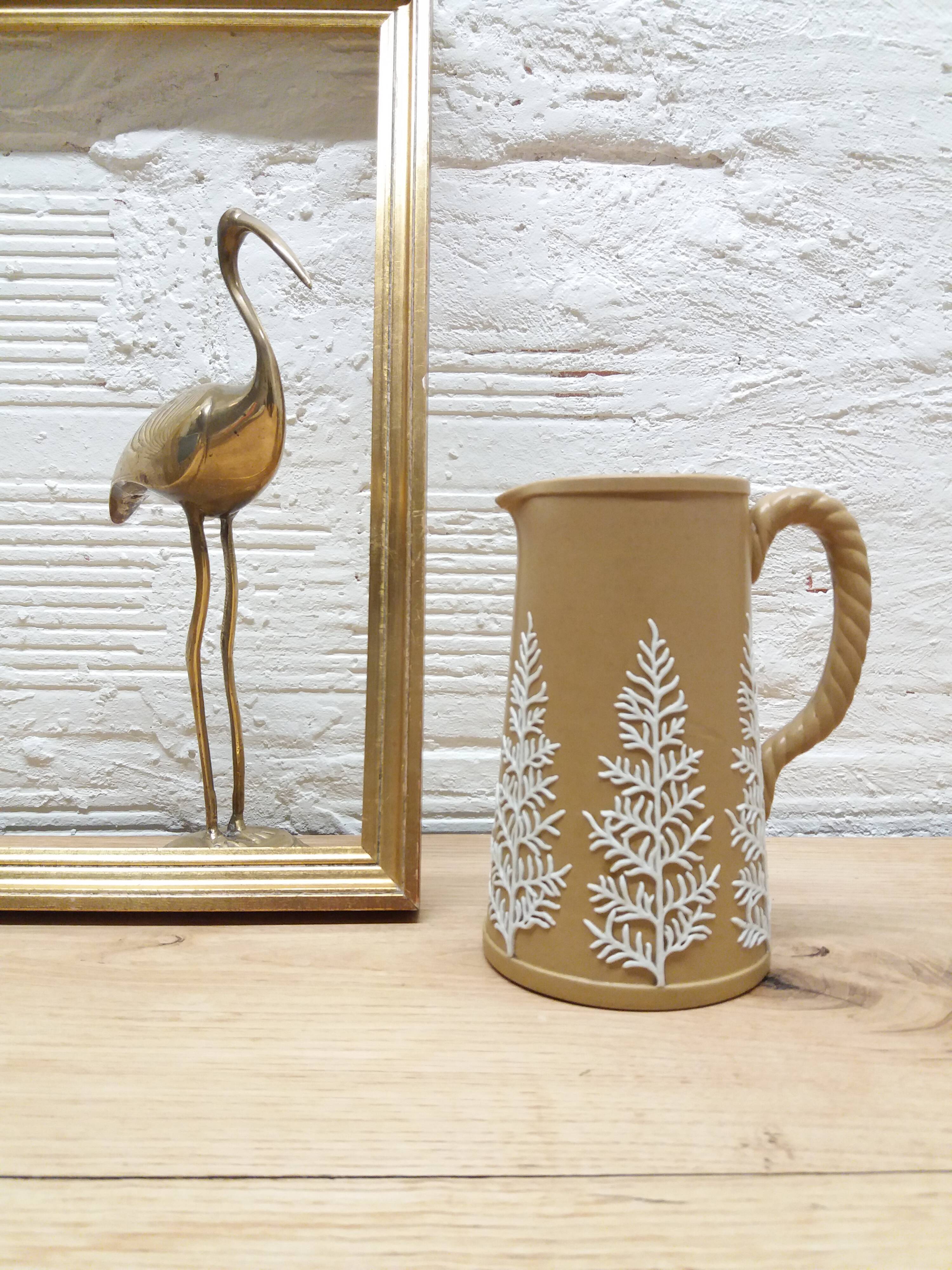 Vase pichet grès esprit de Noël