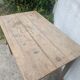 Table de ferme, bureau, console en bois
