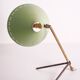 Lampe cocotte pinocchio laiton et acier laqué vert