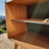 Vintage sideboard with compass feet