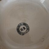 Porcelain jam jar from Choisy le roi