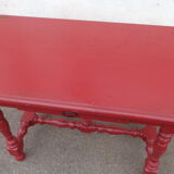 Red desk