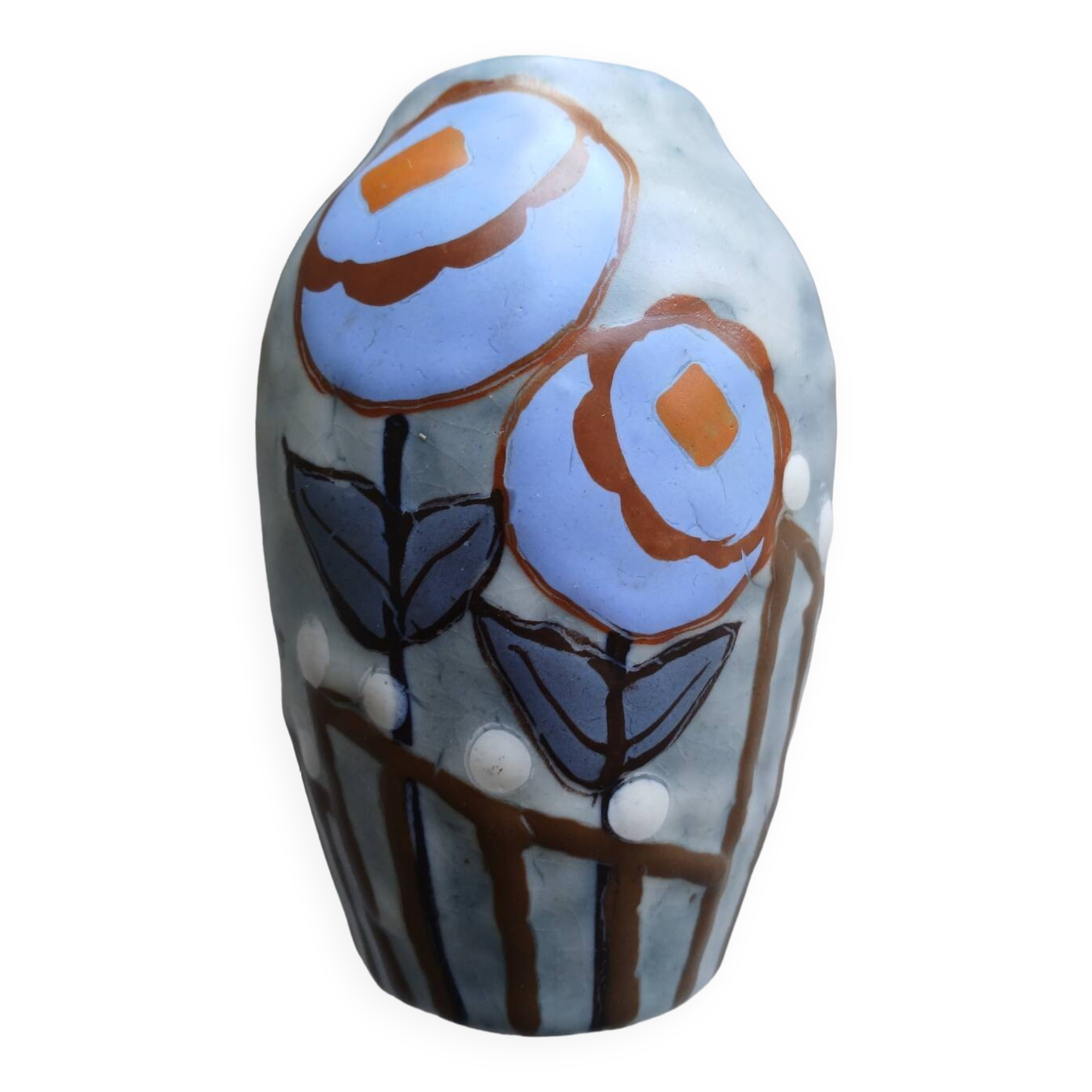 Louis Dage Art Deco Vase