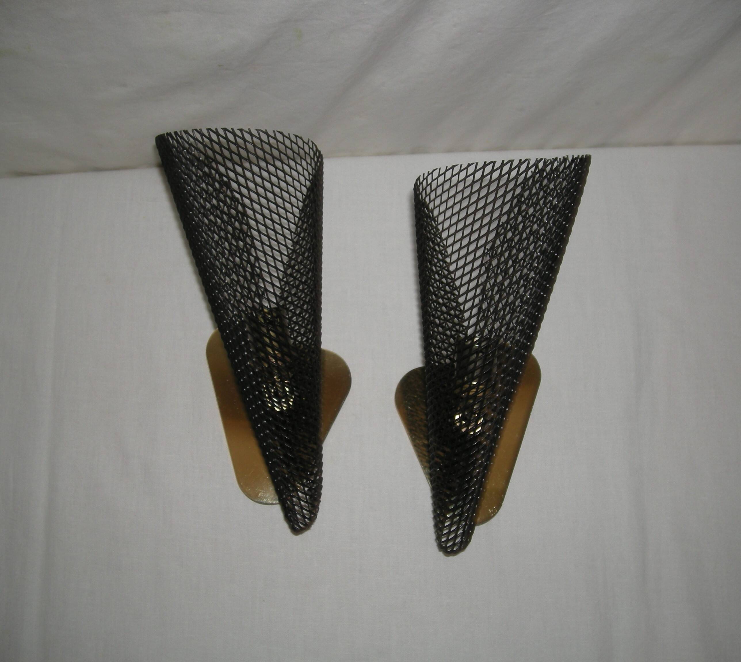 1950s stretched sheet metal appliques