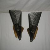 1950s stretched sheet metal appliques