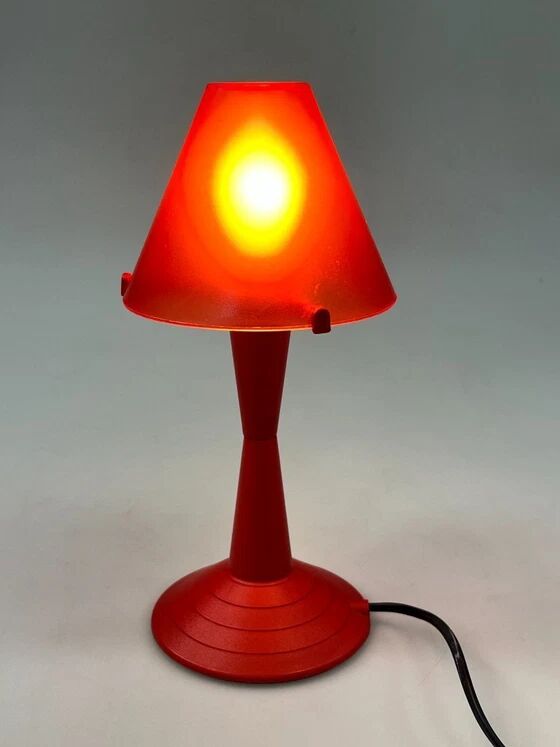 Vintage Veneta Lumi Table Lamp, Z2000 Series, Memphis Style, Italy