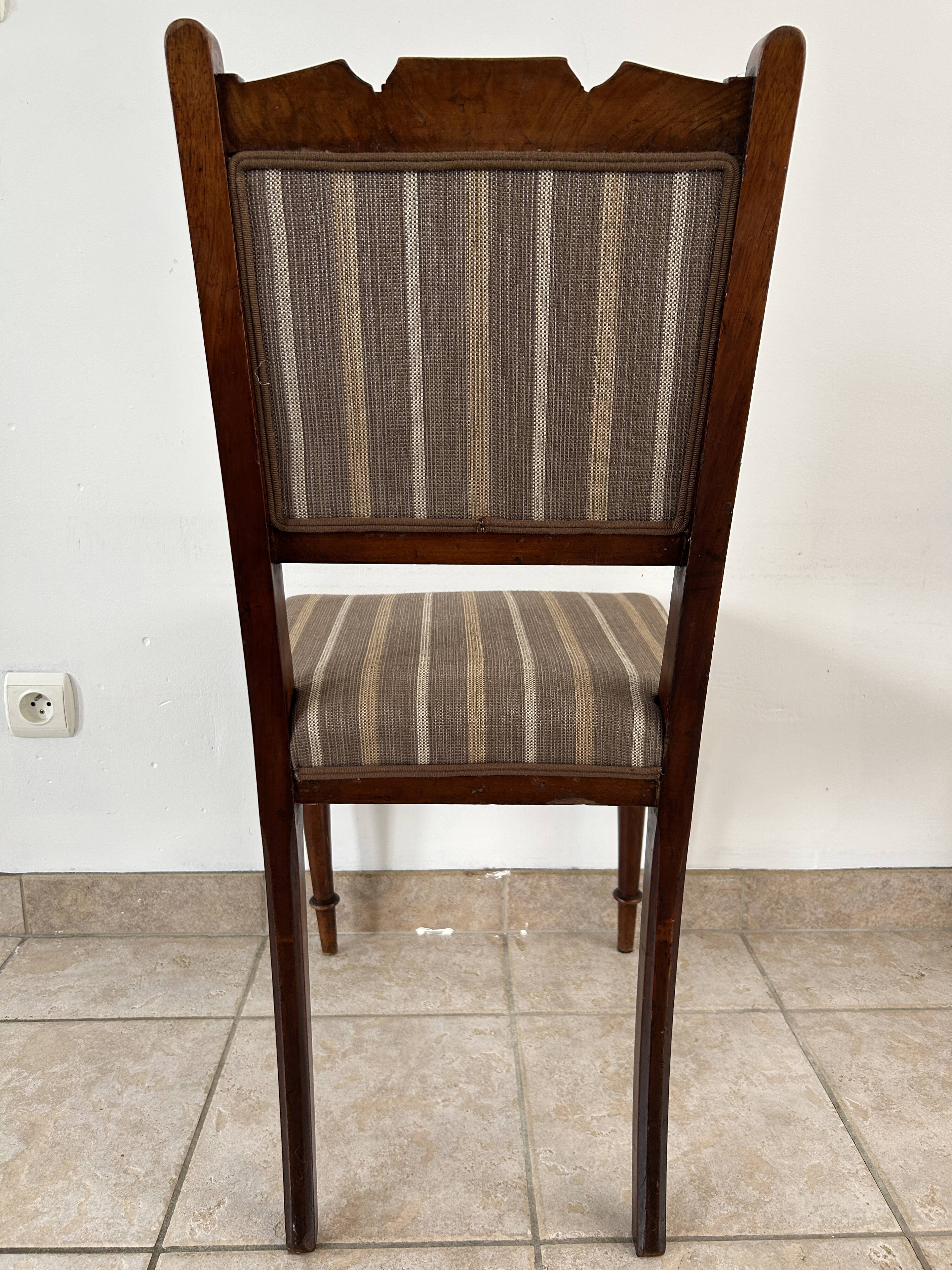 Set of 4 EMPIRE period chairs